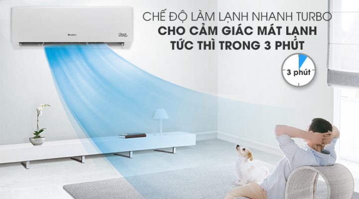 Công suất mạnh mẽ, làm lạnh nhanh chóng