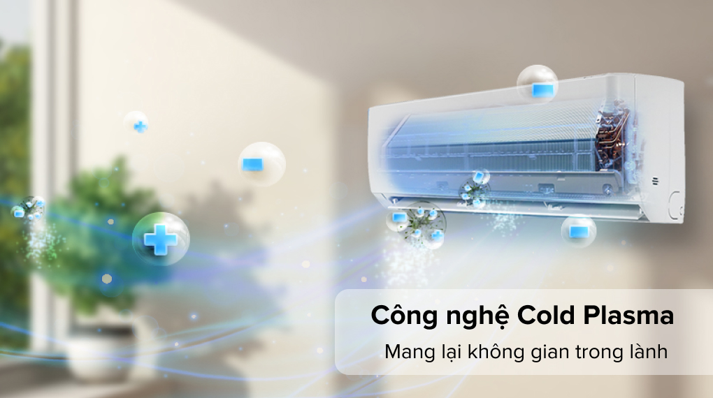 Công nghệ Cold Plasma giúp loại bỏ vi khuẩn, chất gây dị ứng