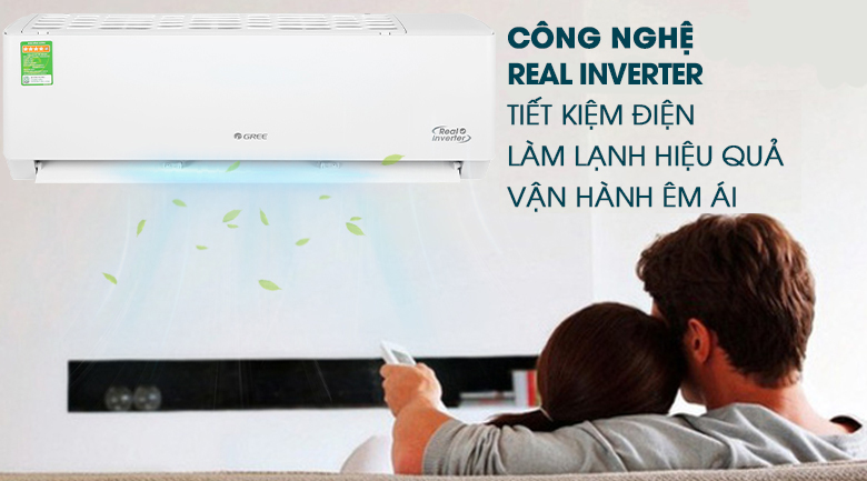 Tiết kiệm điện hiệu quả cùng công nghệ Real Inverter