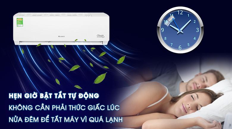 Hẹn giờ bật/tắt tiện lợi