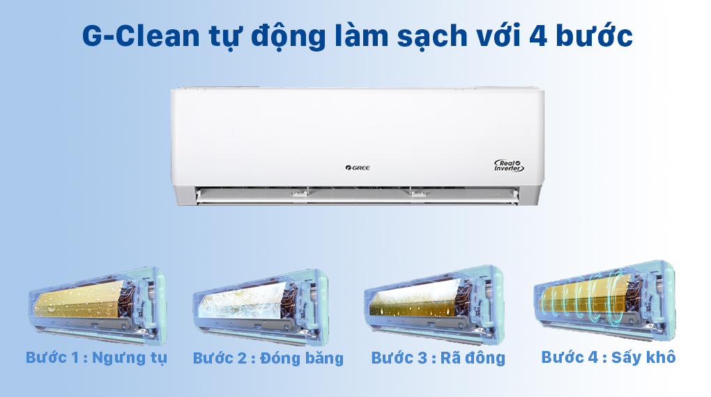 Chệ độ tự làm sạch hiện đại G - Clean