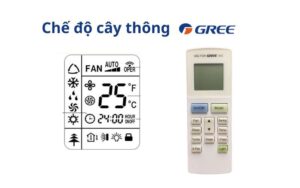 Chế độ cây thông ở điều hoà Gree