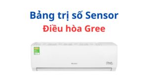 [Khám phá] Bảng trị số Sensor điều hòa Gree